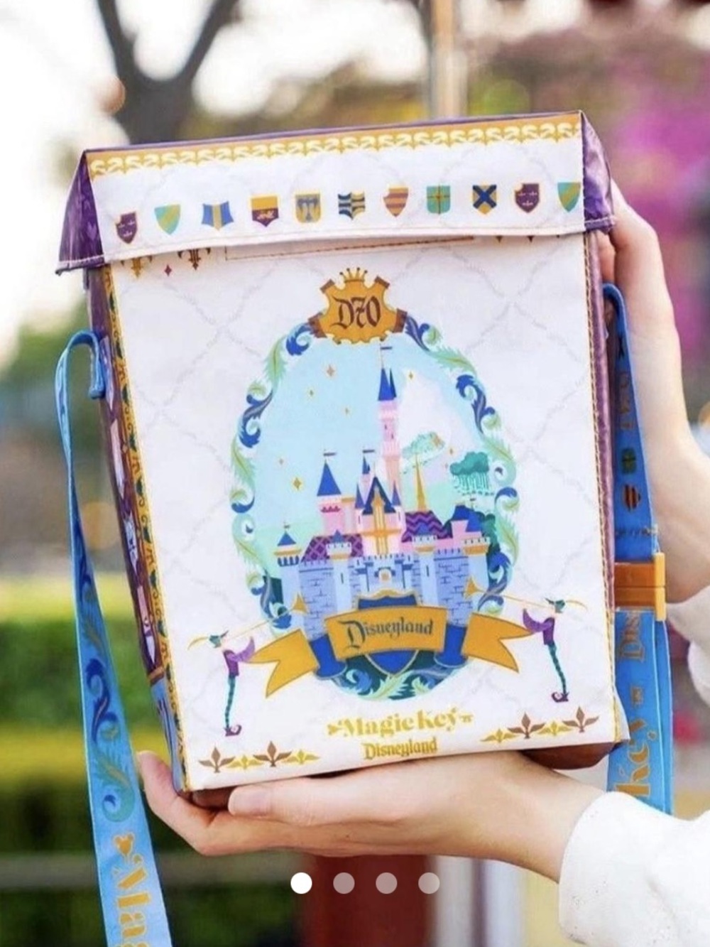 Disneyland 70th 🗝️ Magic Key - Popcorn & Drink Insulated Cooler